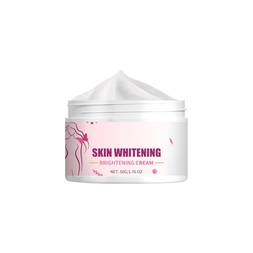 Cuidado facial iluminador con vitamina C y fórmula para un tono de piel uniforme y arrugas para todos los tipos de piel. Crema facial antiarrugas para mujer (rosa talla única)
