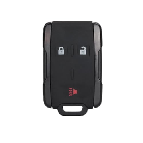 Funda para llave de coche GMC antiimpactos con 3 botones para mando negro de Sierra