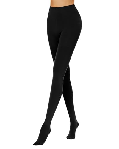 Century Star Fleece Lined Tights Winter Thermal Leggings for Women Warm Thick Stockings Opaque Pantyhose Medias Térmicas