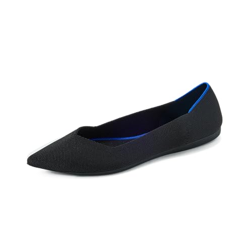 Rothy's The Point Women's Slip-On Shoes, Machine Washable, Pointed-Toe Flats, Made From Recycled Plastic Bottles