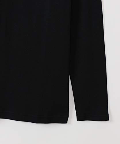 ヘインズ ロングTシャツ あったかインナー 防寒着 厚手インナーハイネックシャツ 長袖 暖かい 綿100% ロングスリーブシャツ HM4-Q507A の商品画像 6