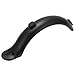 linxiaojix Parafango Posteriore per Scooter Elettrico, parafango per Scooter Ecologico ad Alta Resistenza Portatile ad Alte Prestazioni Leggero per Mijia M365(Nero)