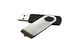 Fácil de usar Nilox 1GB USB2.0 unidad flash USB USB tipo A 2.0 Negro - Memoria USB (1 GB, USB tipo A, 2.0, 10 MB/s, Girar, Negro)