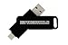 DJ TechTools Chroma USB Drive, Dual High-Speed USB 3.2 Type-C for Rekordbox (Black, 128 GB)