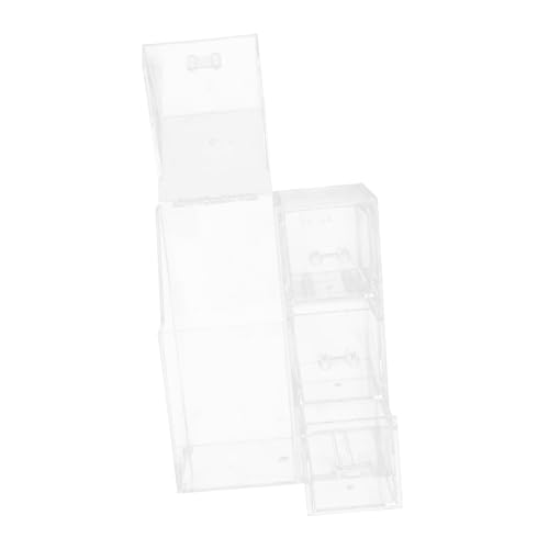 Organisateur de maquillage étanche à grande ouverture pour goupillons et pinceaux