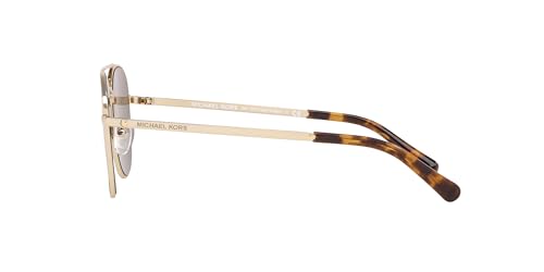 Michael Kors MK1045 San Diego Sunglasses, Light Gold/Dark Grey Solid, 56 mm4