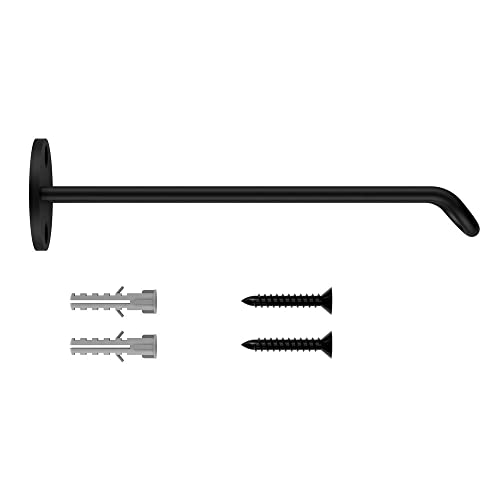 Base murale de précision National Hardware N275-520 noir d'architecte 1-1/4" - 4