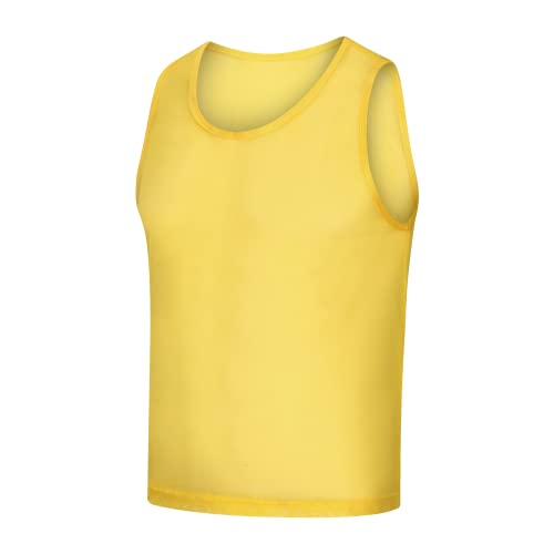 Image of Scrimmage Vests Pinnies Team Practice Jerseys for Kids,Youth and Adult Sports Soccer,Football,Basketball(12 Pack)