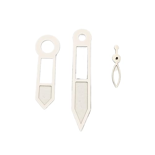 Aiguilles de montre ETA6497 haute lisibilité argent pour cadran ST3600 et 3620
