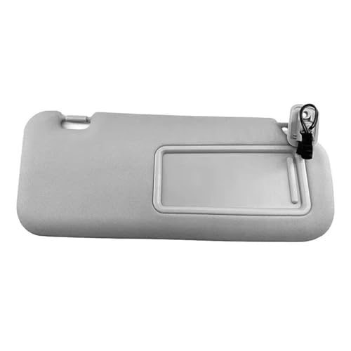 Pare-soleil droit pour Mazda 3 2010-2013 avec miroir de maquillage intégré beige