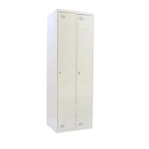 PROREGAL Spind AMEGO 2 Abteile Metallschrank