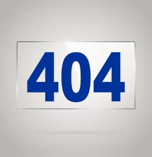 Numberplate 404 Room, Door No,Rack Numbers Warehouse,Acrylic White Board Fixed with Blue Color PVC Waterproof Sticker | Wall Stickers-image-37