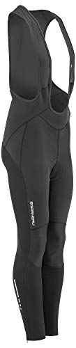 Louis Garneau, Men's Providence 2 Cycling Bib Tights with Padded Chamois, Black, X-Large