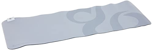 Newskill Nemesis V2 Ivory RGB-Gaming-Matte mit Naturkautschukrücken und Mikrofaser-Oberfläche, RGB-Hintergrundbeleuchtung, Größe XL, Weiß Cover