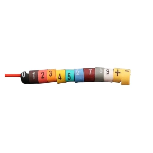 Marqueurs de câbles et étiquettes numériques pour fils électriques 4.5mm