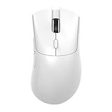 Mouse ATTACK SHARK R1 59g SUPERLIGHT, sensor para jogos PixArt PAW3311, mouse para jogos sem fio/com fio BT/2.4G, 6 DPIs ajustáveis até 18.000, bateria de 65 horas