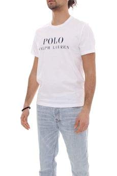 Ralph Lauren 714830278 T-Shirt Uomo Bianco M