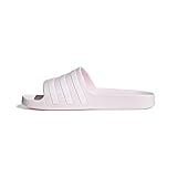 adidas Damen Adilette Aqua Slippers, Almost pink/FTWR White/Almost pink, 44.5 EU
