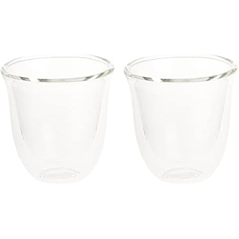 De'Longhi DLSC310 Double-Walled Espresso Glass Set Cover