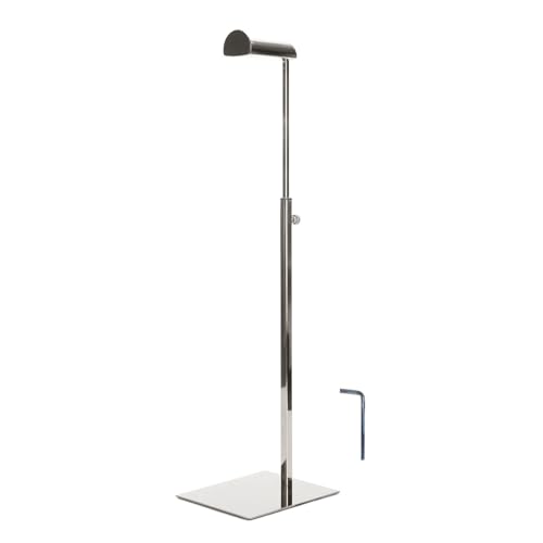 Estante para Tienda Minorista, Estante para Bolsas de Compras, Estante de Exhibición para Bolsos, Soporte de Exhibición para Bolsos de Acero Inoxidable Multifuncional Elegante para(Espejo Plata)