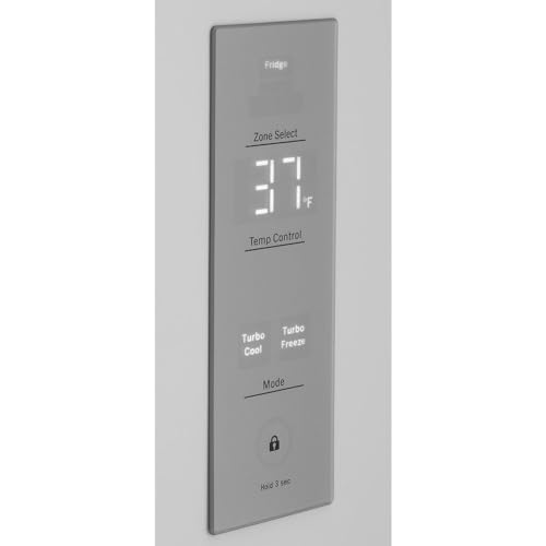 Ge GBE17HYRFS ® Energy Star® 17.7 Cu. Ft. Counter-Depth Bottom-Freezer Refrigerator thumb #3