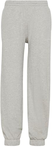 Calvin Klein Pantalon de Jogging Femme avec Logo, Gris (Grey Heather), M