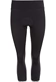 endurance Damen Radhose Juvel W ¾ Tights Gel-Pad 1001 Black 42