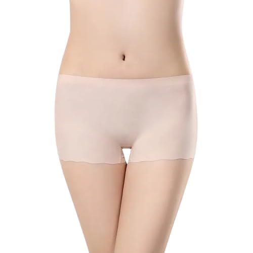 Image of LOURYN KOULYN Boy Shorts Underwear for Women Cotton Panties Mid Rise Undies Full Coverage Boxers Briefs Boyshort 4 Pack S-XXL
