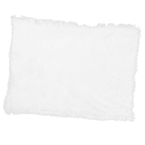 INOOMP ペット用ブランケット マット 暖かい 子犬 犬 カシミア風 ラムスキン調 冬 秋 キャンプ 旅行 持ち運び 軽量 ベッド ケージ ソファ 車 室内 寝具