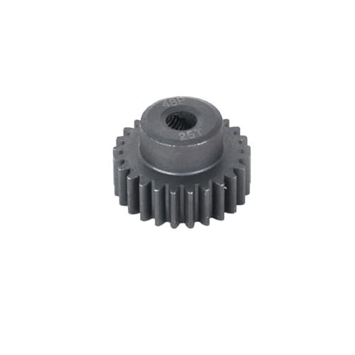 Engrenage de moteur en acier métallique 48P 25T pour voiture miniature