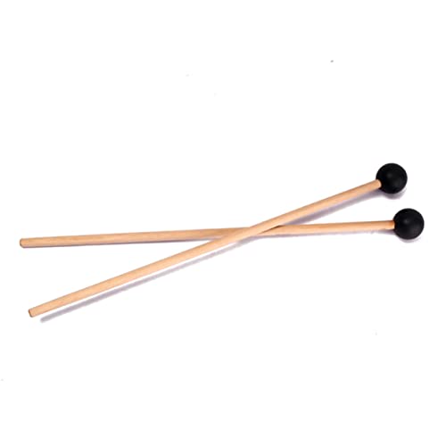 Baquetas para percusión con cabeza de goma elástica miniatura 6