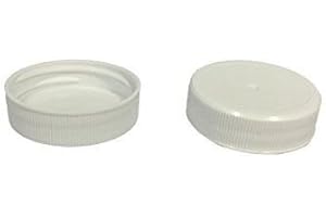 Economy Pack of 84 White Jug Lids