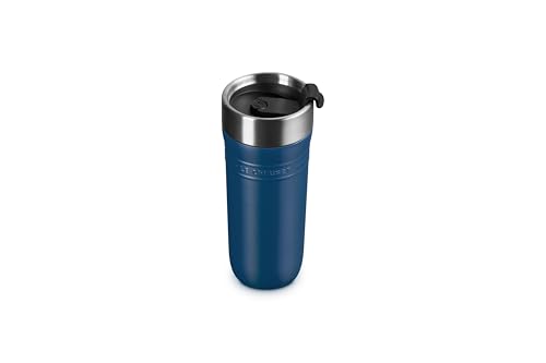 Image of Le Creuset Stainless Steel On The Go Travel Mug, 12 oz., Deep Teal