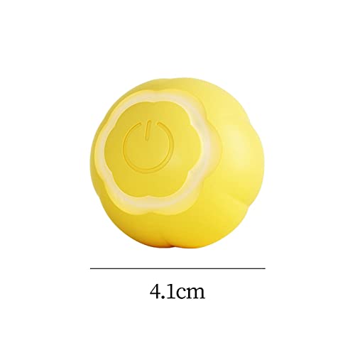 Generic Bola interativa para gatos com Bola giratória automática 2 modos Brinquedos inteligentes par