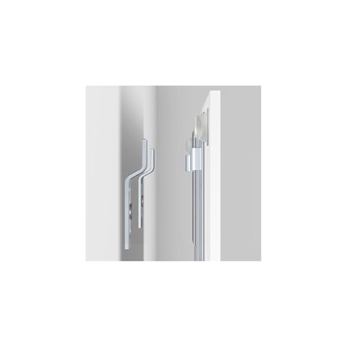 Befestigungsset für Spiegel, aus Dibond, Traglast: 12 kg