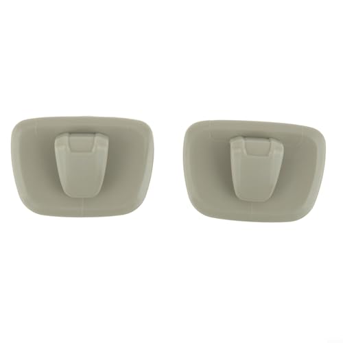 Gdfnmogo Lot de 2 crochets de suspension arrière de voiture pour Xc40 XC60 Xc90 V90 S90 modèles à partir de 2015 pour 2020 – Substance ABS en gris, beige, noir (gris)