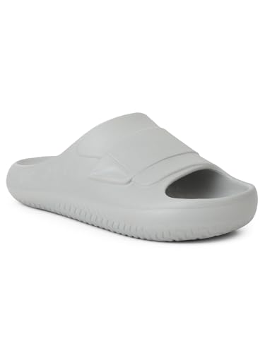 Image of Liberty A-HA DREAMWALKM Casual Slider For Men - Black, Grey, Dark Grey & Khaki | Slip-on /Flip Flops - Durable and Lightweight | Comfortable and Soft Outsole for Everyday Wear - Stylish Footwear