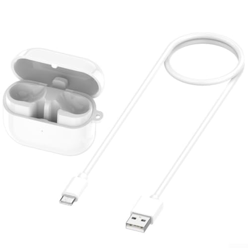 Étui de chargement Samsung Buds 3 Pro R630 blanc sans fil compact