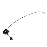 Abaodam Handgashebel Gaszugbaugruppe 1m Manuell aus Verstärktem Material für Bagger Ersatzteil Steuerhebel Steuerung Erdbau