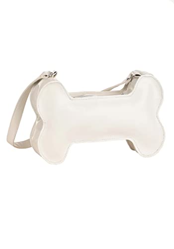 Fun Costumes Bone Purse Standard - White