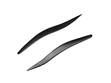 Unpainted FRP Fiber Glass Fiberglass Eyebrow Eyelid Eye Brow Lid Light Kit Headlight Cover fit for Lexus IS250 IS300 IS350 IS F 2005 2006 2007 2008 2009 2010 2011 2012 2013