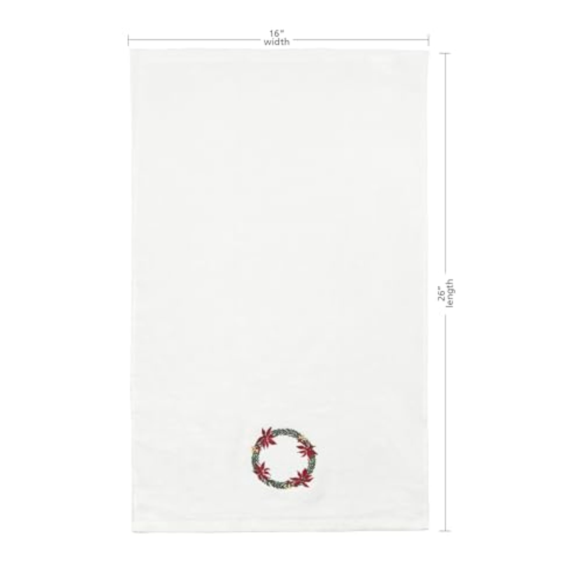 Christmas Decorative Cotton Hand Towel Set, Holiday Decor