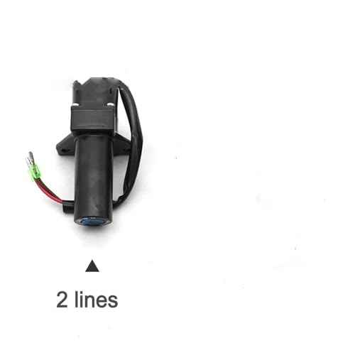 Kit de reemplazo para cerradura de tapa de tanque de combustible rota en Yamaha YBR 125 de 2 pines 3