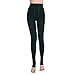 Ouye Women's Full Length Fleece Lining Thermal Leggings Green,One Size