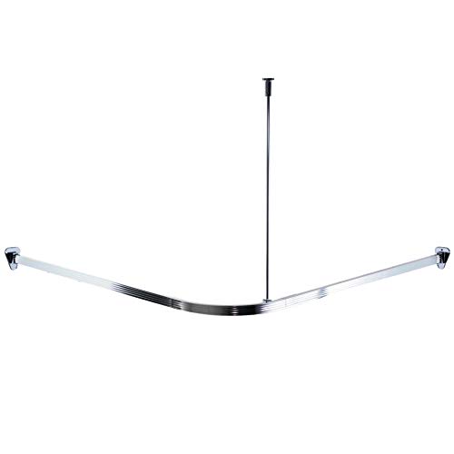 Preisvergleich Produktbild RIDDER Universal-Vorhangschiene Bruck Chrom 90x90x90 cm