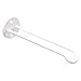 National Hardware N275-522 Wall Base, 1-1/4" ? 7", White