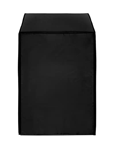 Image of Amazon Brand - Umi. Dishwasher Cover Suitable for IFB of 12, 13, 14, and 15 Place Setting (63cmsX63cmsX81cms, Black)