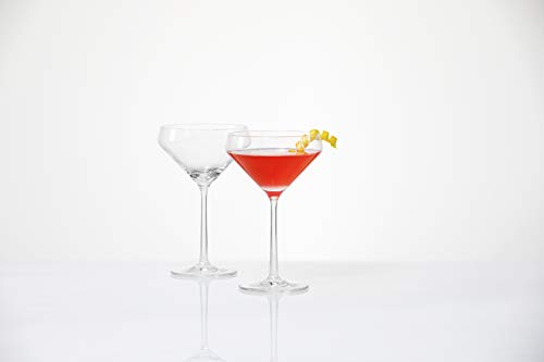 Zwiesel Glas Tritan Pure Barware Collection, 6 Count (Pack Of 1), Martini Cocktail Glass #TOP5