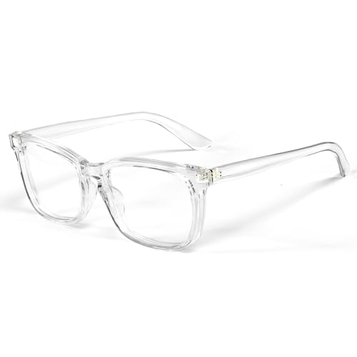 Image of VISOONE Blue Light Blocking Glasses Square with Anti Computer Glare for Gaming Women and Men MONTANA