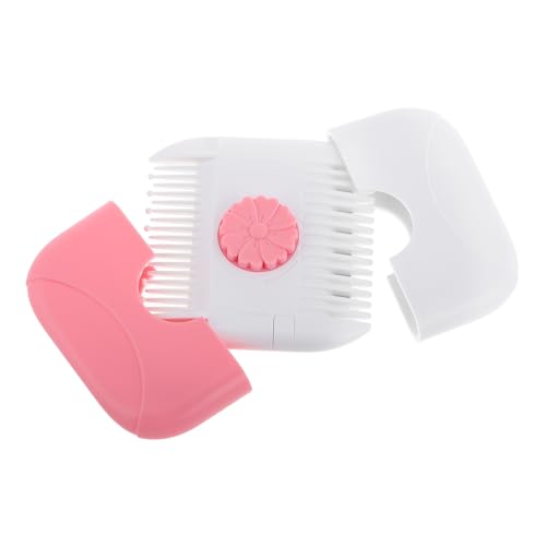 OATIPHO Cortapelos Peine Recortador Doble Cara Para Mujeres Tijeras De Entresacar Para Cortar El Cabello Peine Cortador Afilado Cabello Salón o Hogar